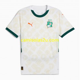 Camisolas de futebol Costa do Marfim Equipamento Alternativa 2025 Manga Curta
